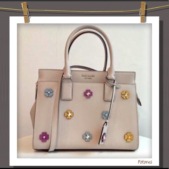 SOLD Kate Spade Cameron Spade Flower Appliqué - Picture 2 of 9